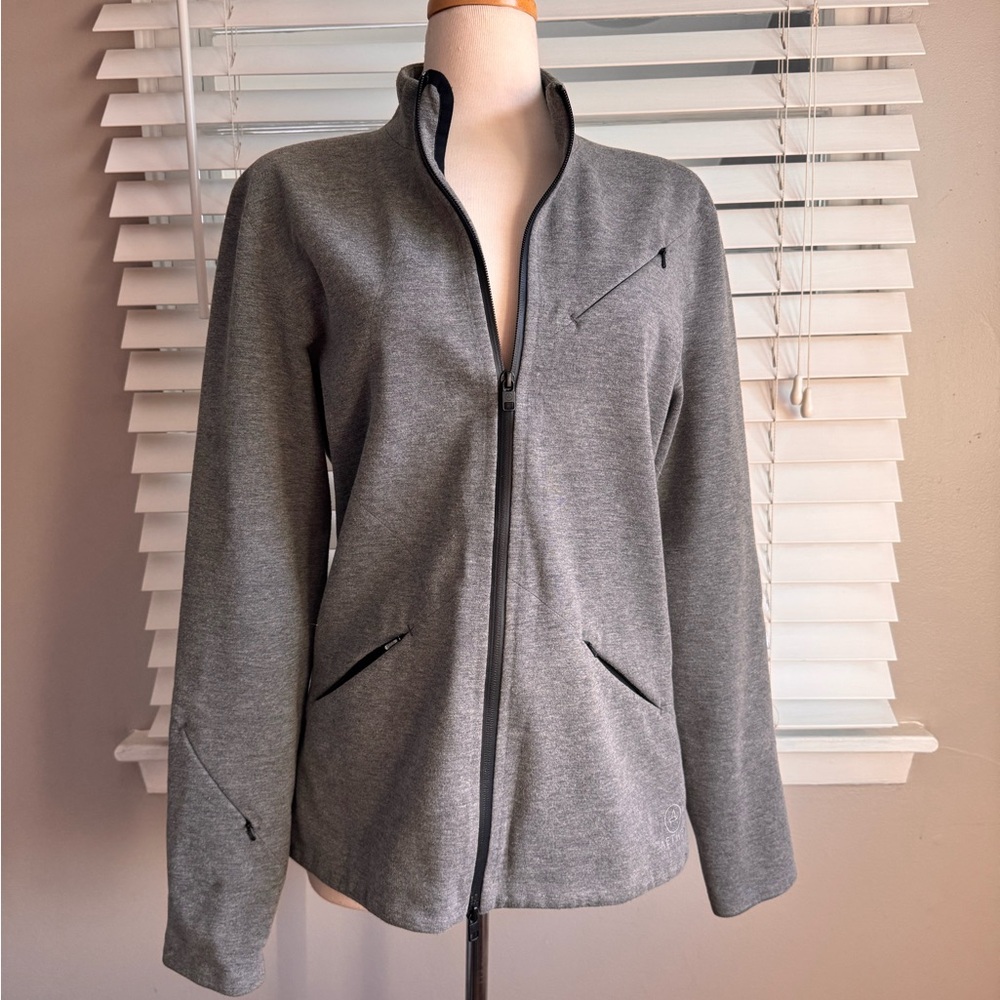 AETHER grey lightweight jacket. Like new.